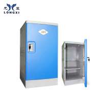 Public water park waterproof plastic locker cabinet